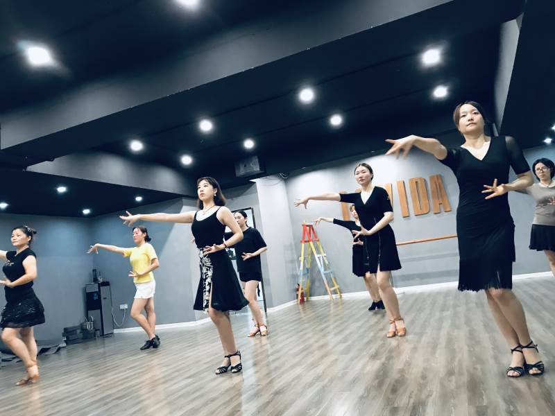 拉丁舞教学现场四