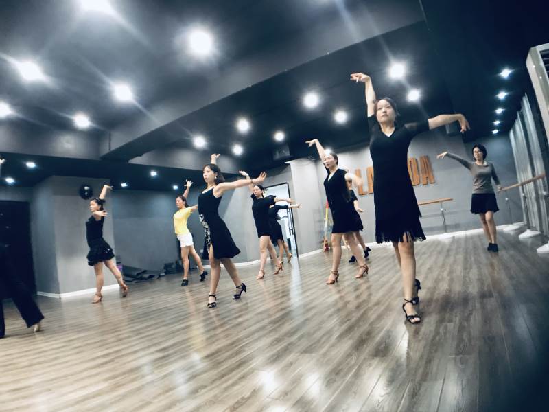 拉丁舞教学现场五