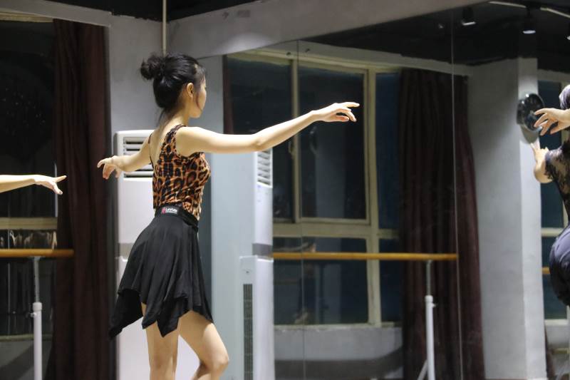 拉丁舞教学现场七