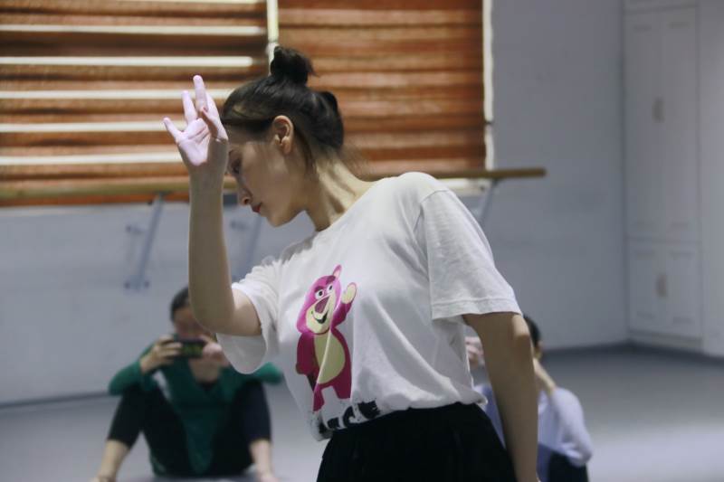 中国舞教学现场三