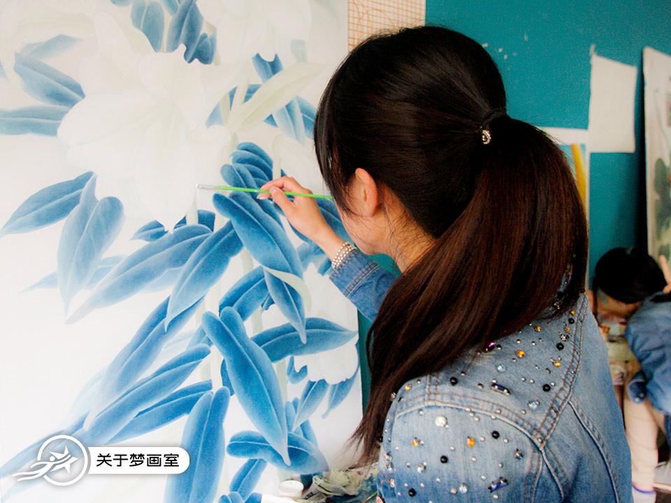 彩绘学习过程一