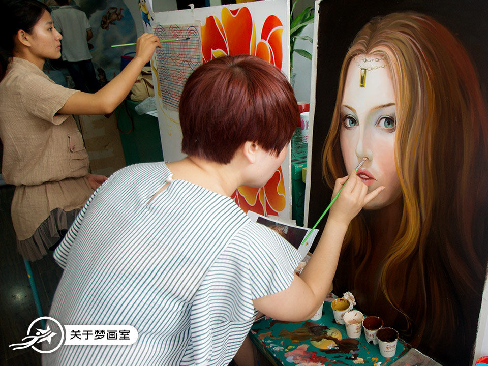 彩绘学习过程四