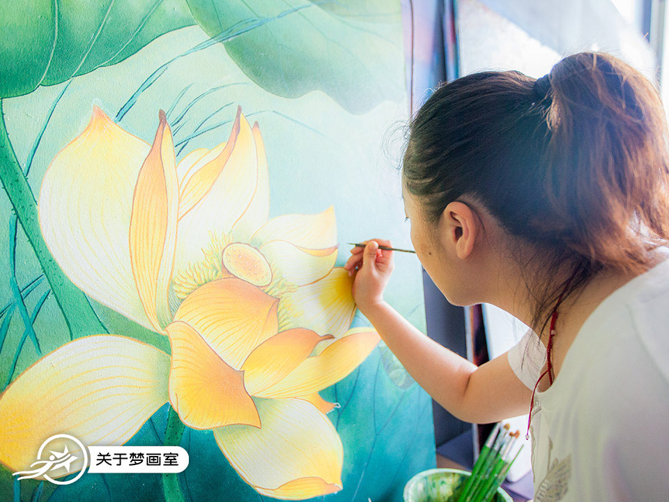 彩绘学习过程八