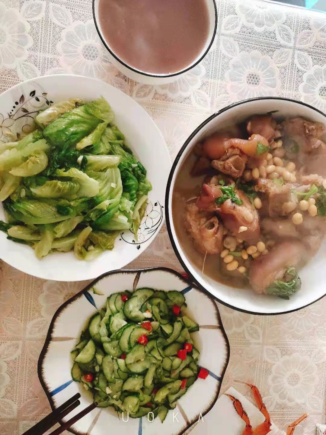 学员（陈慢慢）配餐成果