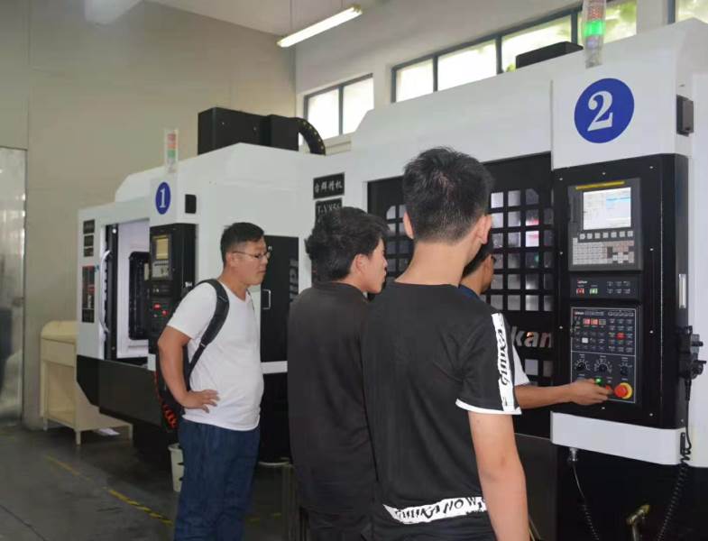 模具数控教学现场八