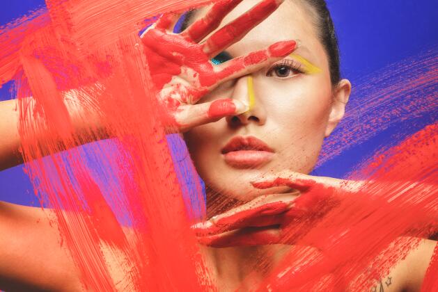时尚色彩创意美妆 时尚色彩创意美妆