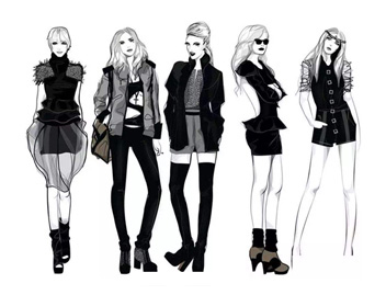 人体与着装表现技法