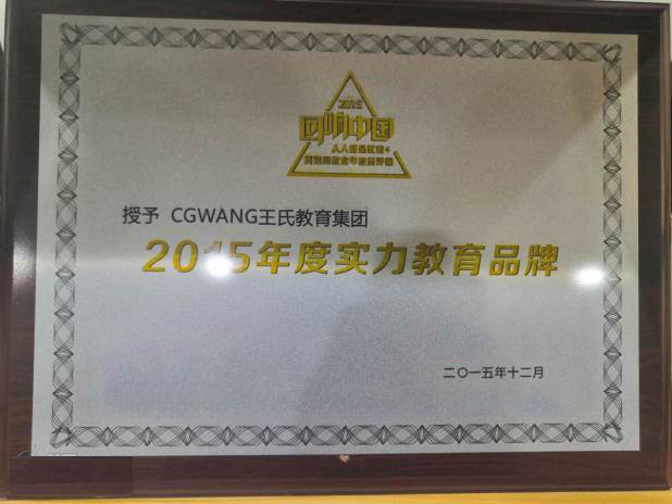 2015年度實力教育品牌 2015年度實力教育品牌