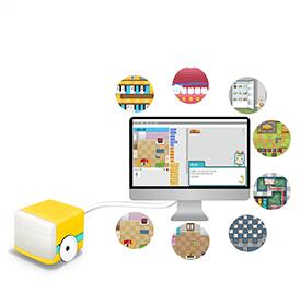 在PC中轻松学习模块编程的教育机器人 在PC中轻松学习模块编程的教育机器人