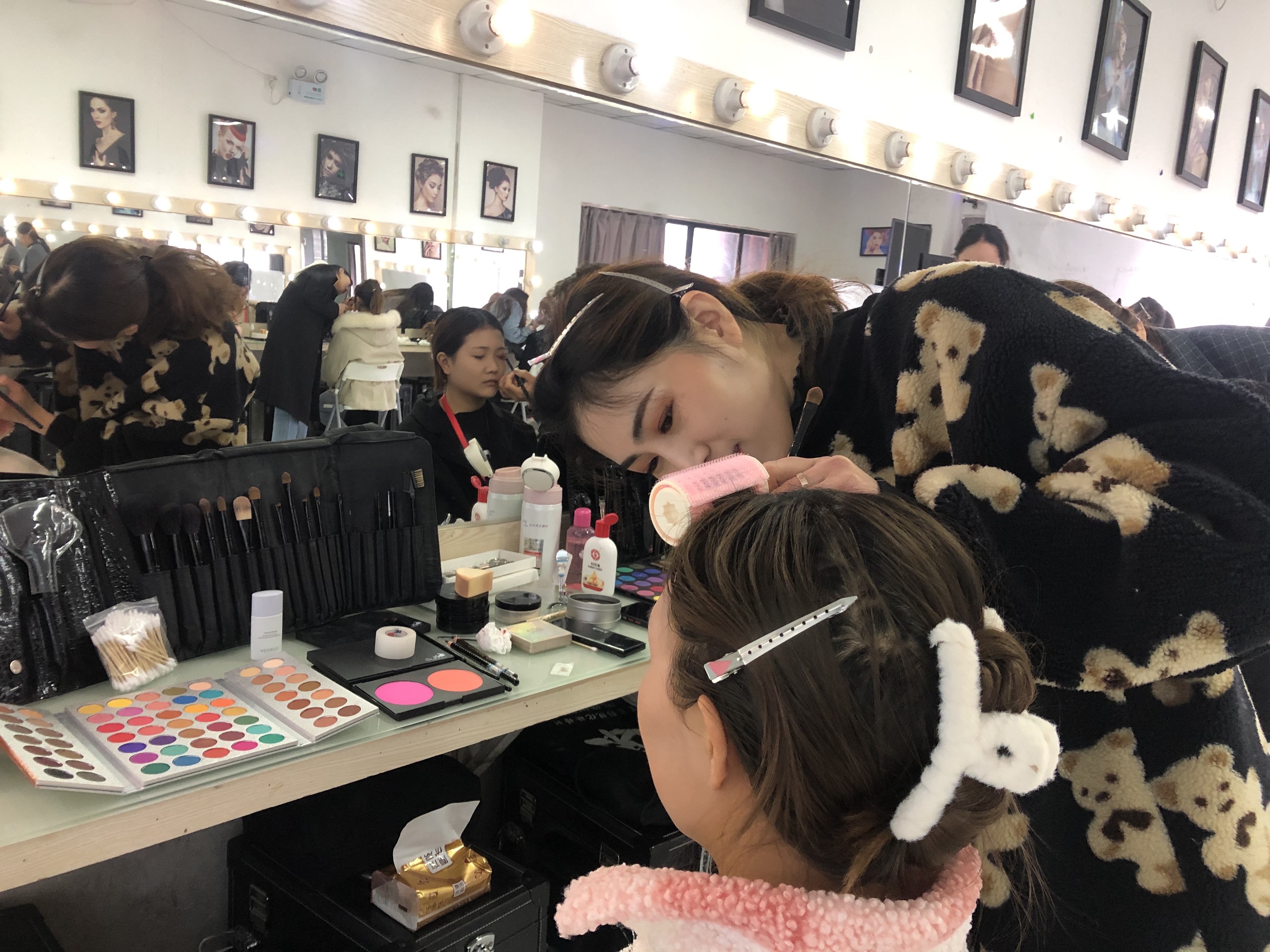 授课现场——化妆（九）