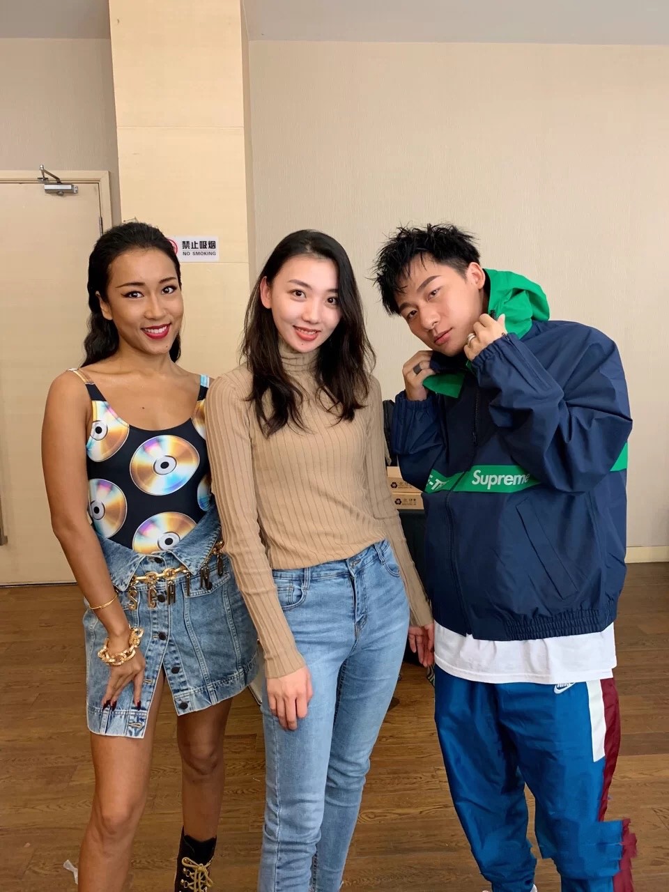 学员与明星合影六