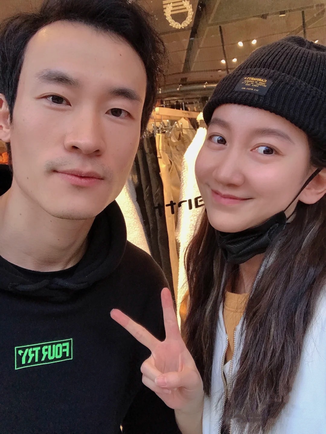 学员与明星合影七