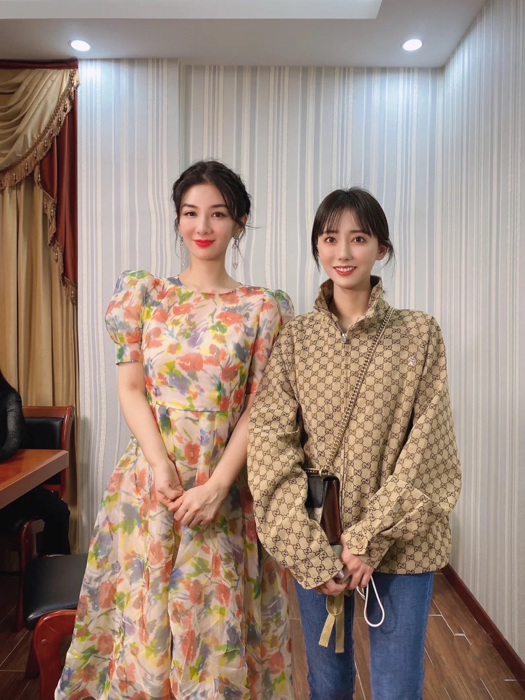 学员与明星合影十