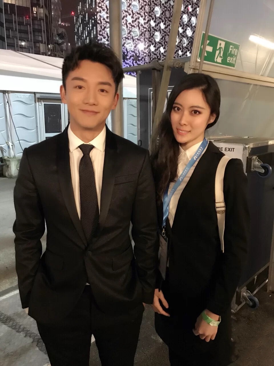 学员与明星合影六