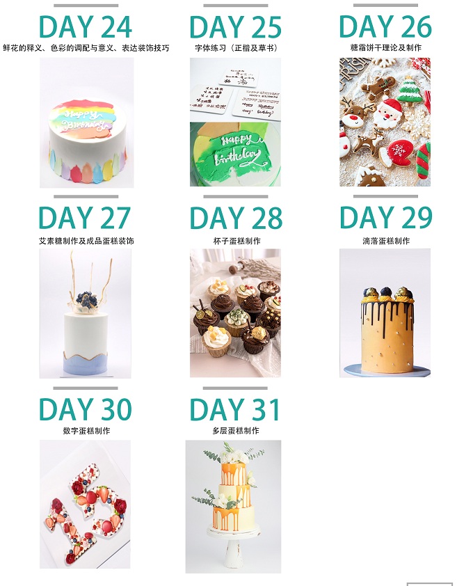 生日蛋糕裱花课程