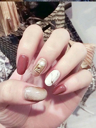 新娘美甲造型