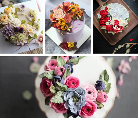 韩式裱花高级精修技术培训