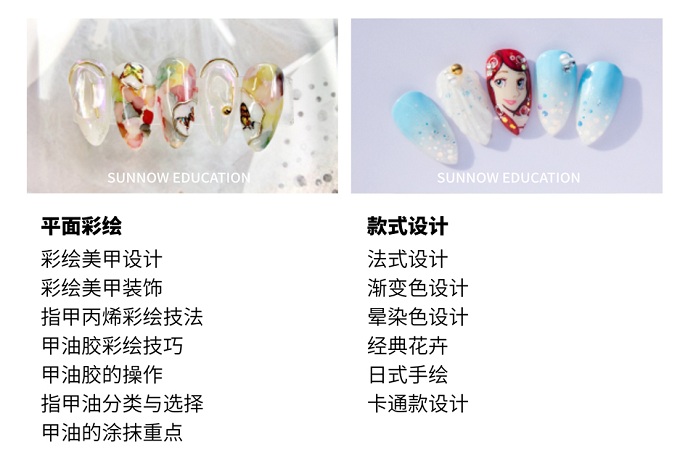 平面彩绘和款式设计