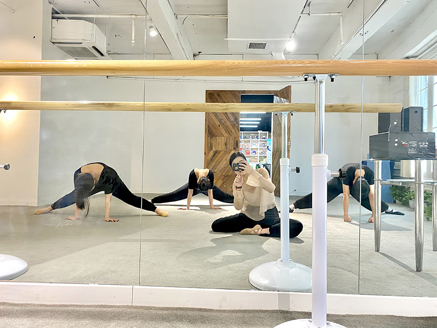 舞蹈课教学现场