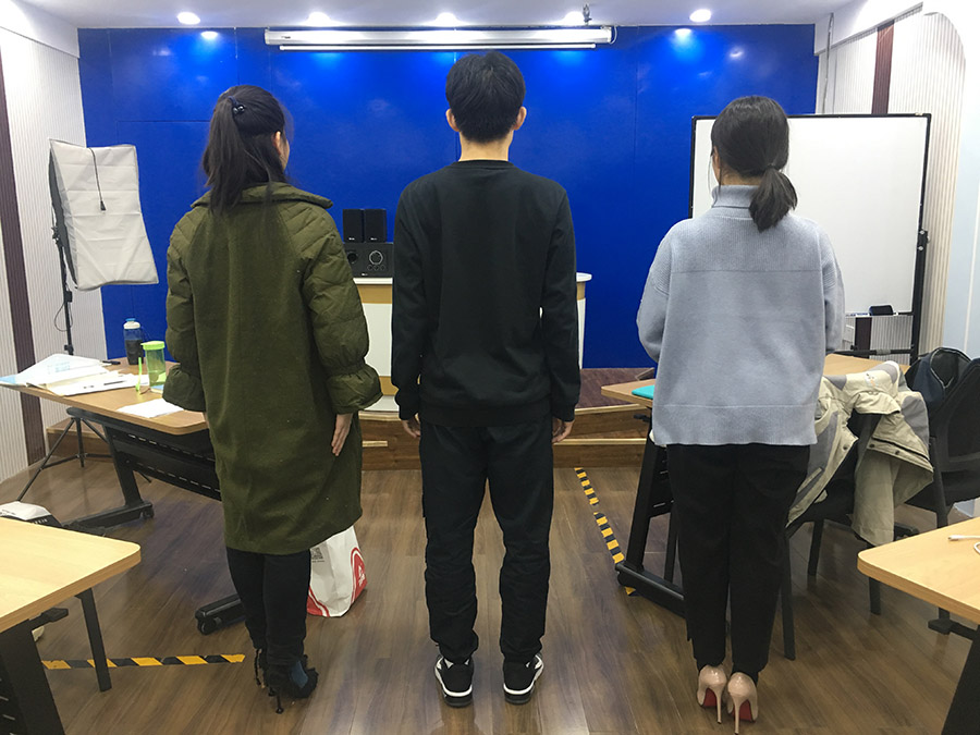 播音课程教学情景