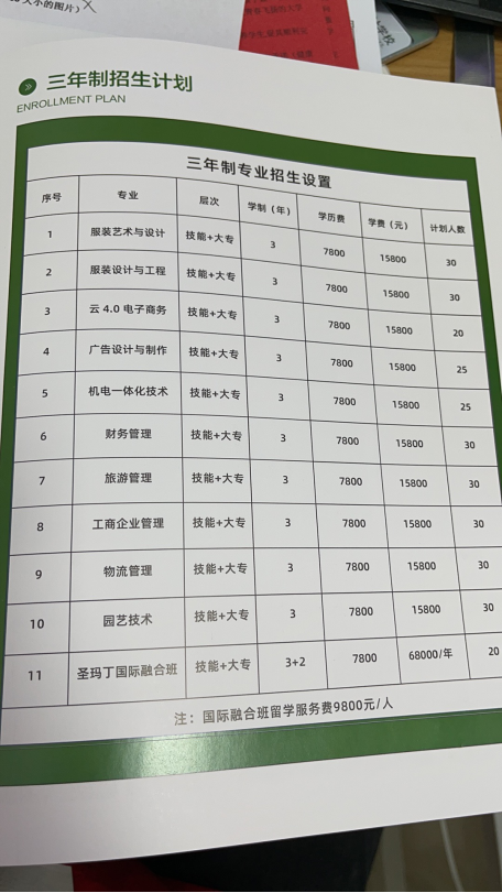 三年制收费标准 三年制收费标准