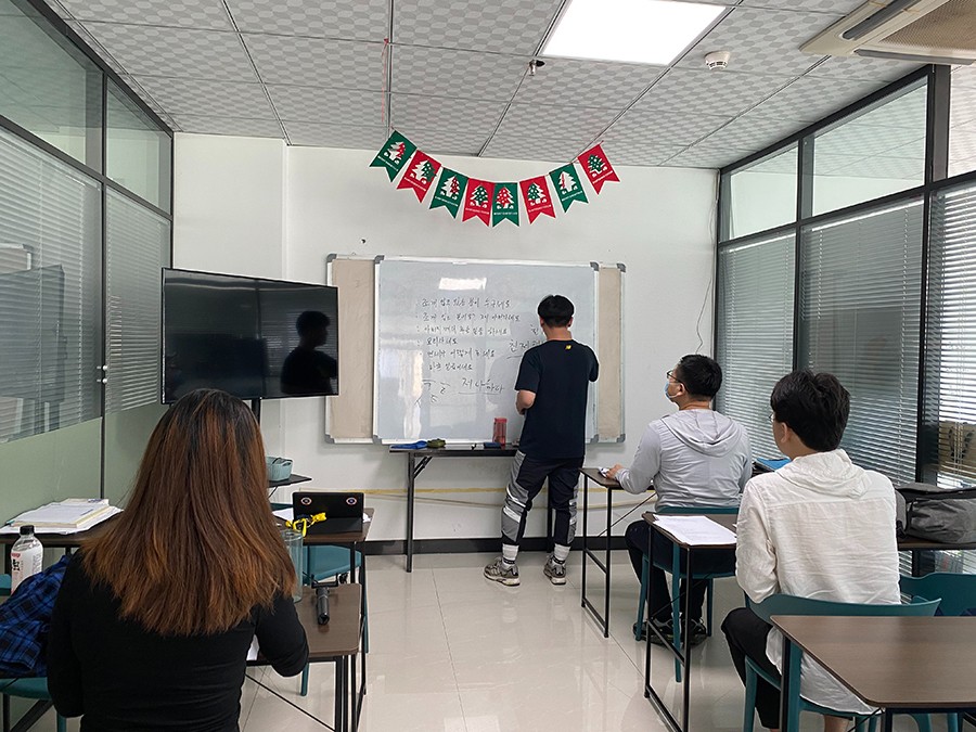 授課情景 授課情景