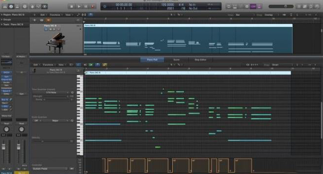 电子音乐操作面板展示
