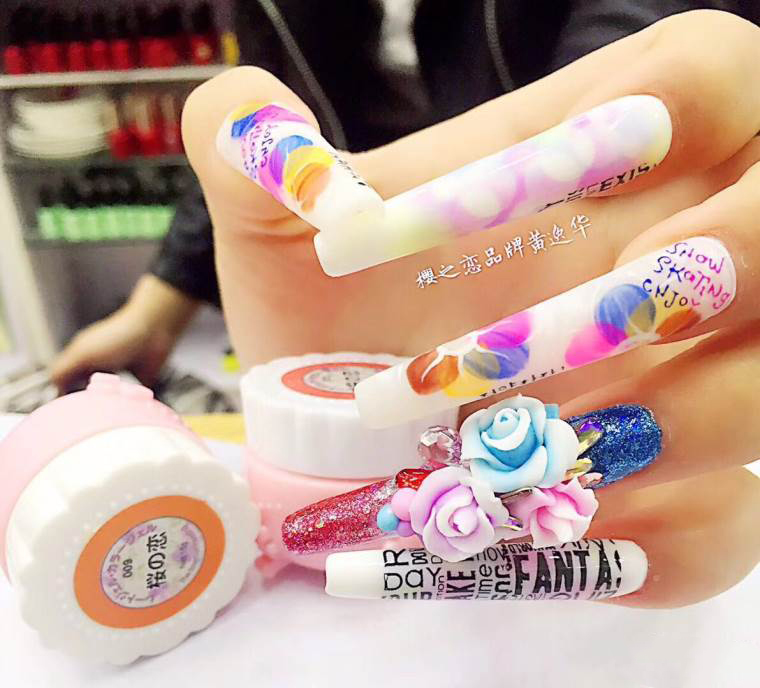 曼薇雅美甲作品