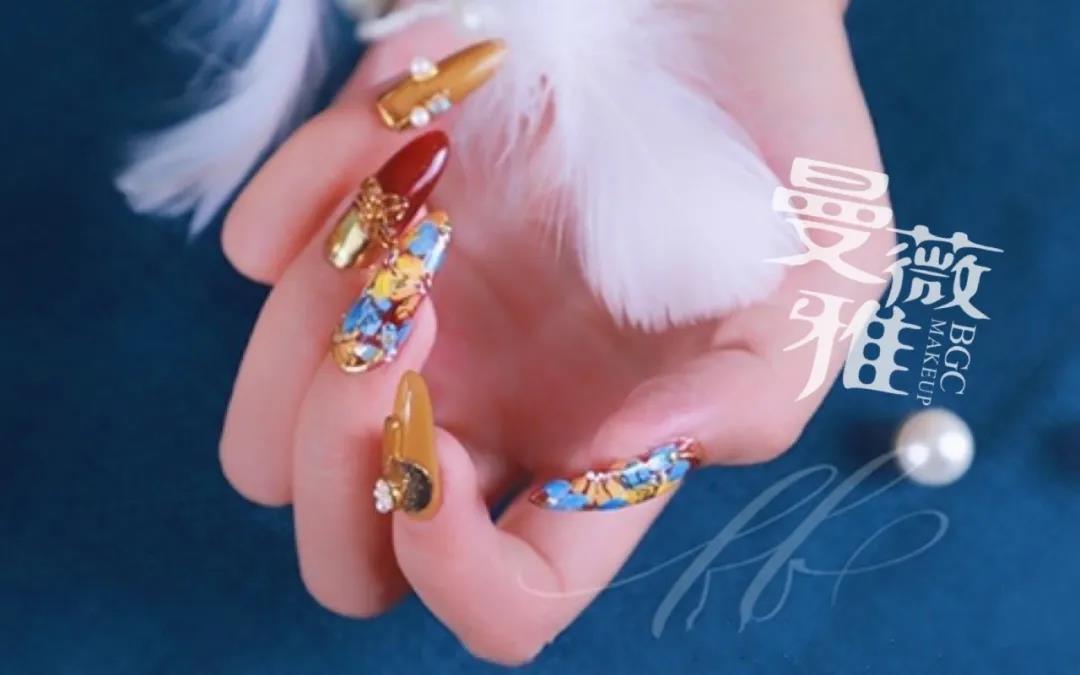 学员美甲作品 学员美甲作品