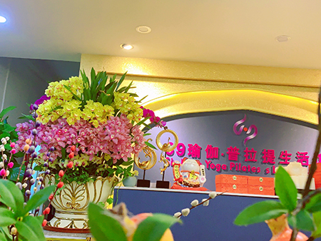 校園一角——生活館前臺 校園一角——生活館前臺