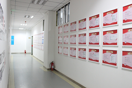 榮譽(yù)墻走廊