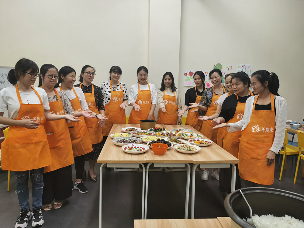 学员风采——月子餐制作