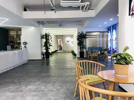 前台大厅招待区