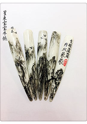 牛燕美甲作品 牛燕美甲作品