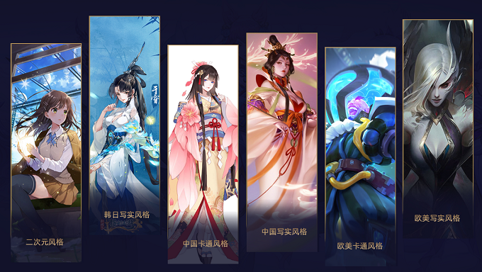 百变原画，不同风格打出绘画“组合拳”