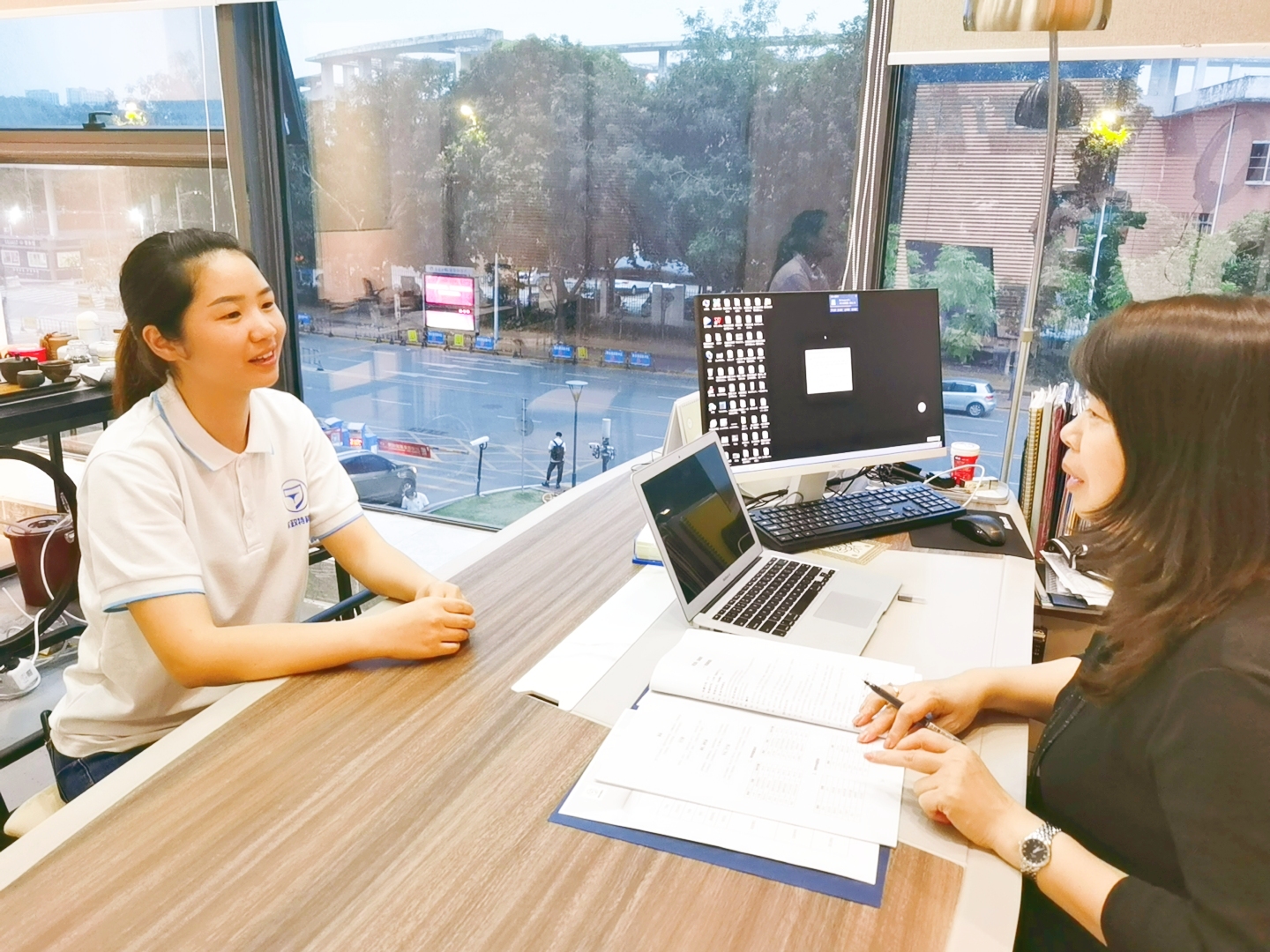 学员向老师请教