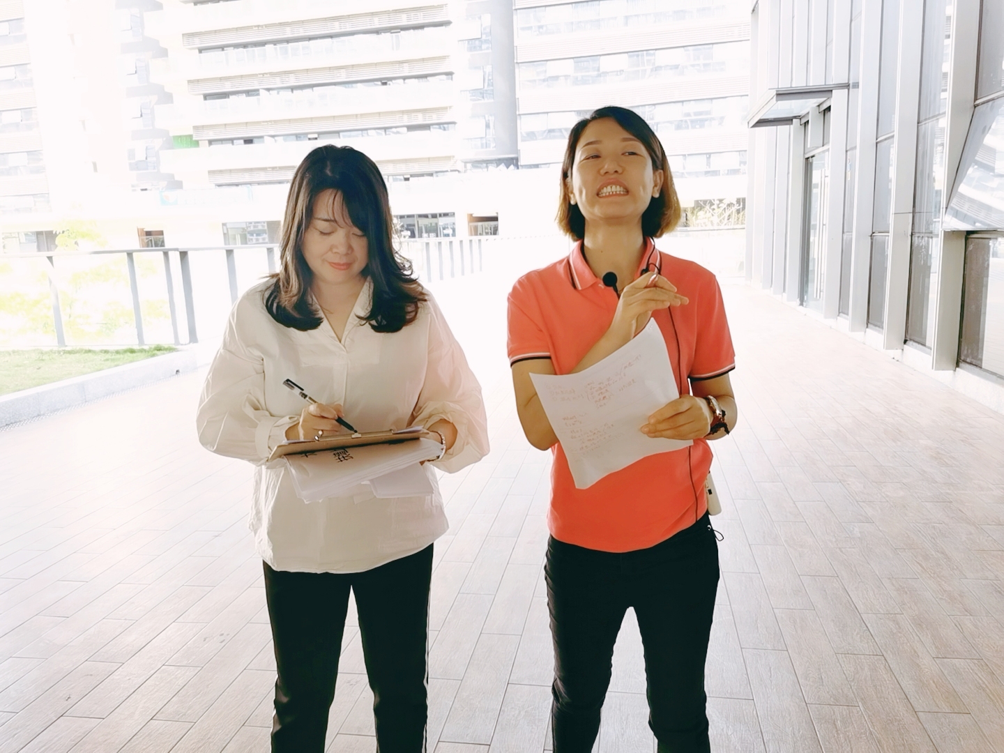 学员户外教学风采