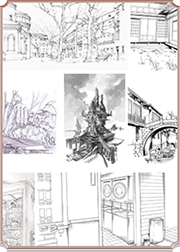 場(chǎng)景透視繪制