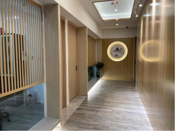 秦淮校区学校过道