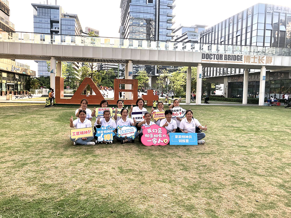 特种兵学员合照