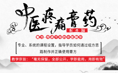 长沙中医疼痛膏药培训班