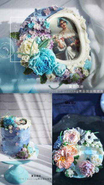 裱花作品——夏日缤纷