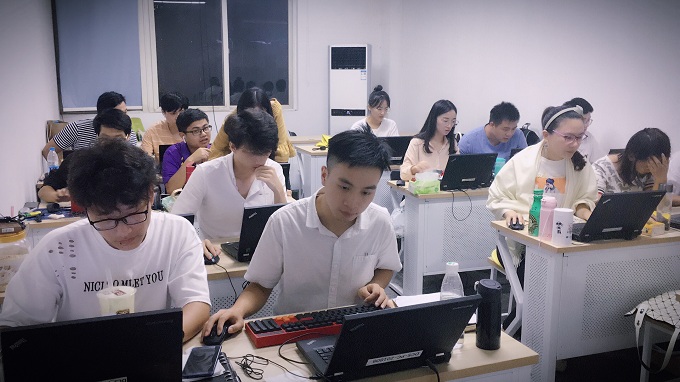 上課情景 上課情景