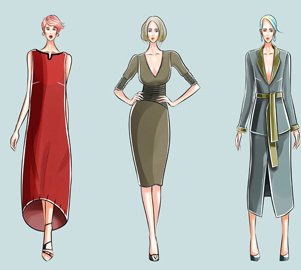 服装电脑效果图 服装电脑效果图