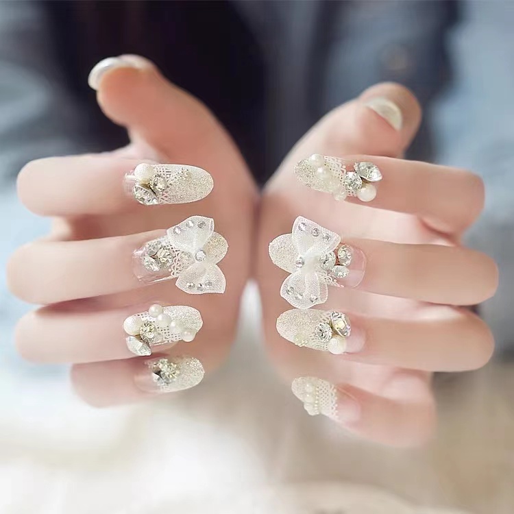 镶嵌美甲作品 镶嵌美甲作品