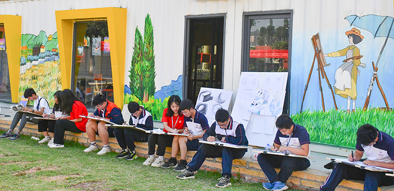 户外教学活动风采