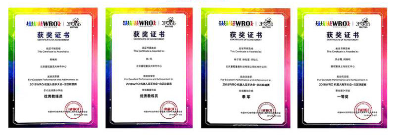 获奖证书 获奖证书