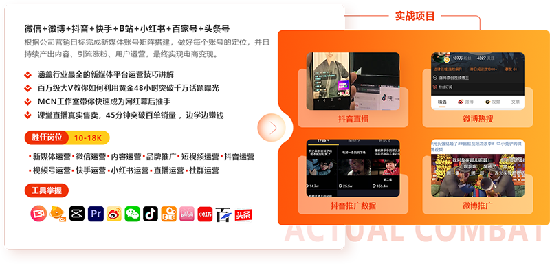 新媒体+短视频运营