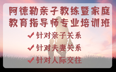 合肥阿德勒亲子教练暨家庭教育指导师专业培训班