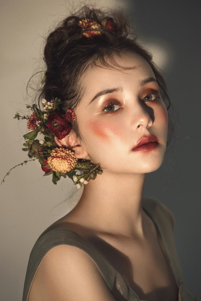 化妝學(xué)員作品欣賞